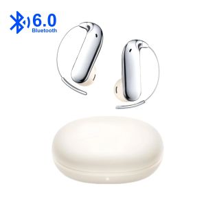 Kebidumei | KEBIDUMEI Open-Ear Headphones Bluetooth 6.0 Earphones Ear-hook TWS Wireless Earbuds Noise Reduction Sports Headsets for iPhone