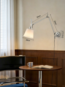 DGY | Adjustable Arm Wall Lamp Bedside Reading Light