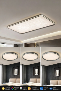 PARSA | Luxury Modern Minimalist Bedroom Ceiling Light Full Spectrum Eye-Protective