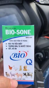 Bio Sone phòng và trị sốt bỏ ăn trên gia súc gia cầm