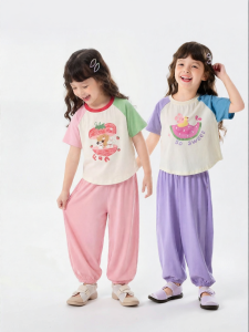 DUDUJIA | Bộ Áo T-shirt Tay Ngắn và Quần