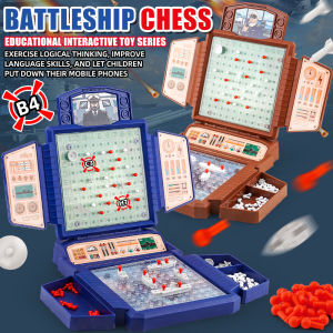 Puzzle ChildrenS Naval Battle Battleship Chess Strategy Game Toy Aviation Battle Interactive Chess Parent Child Double Board Ga
