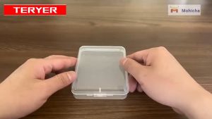 Hộp nhựa PP trong suốt TERYER nhiều kích thước dùng đựng trang sức linh kiện làm bao bì sản phẩm