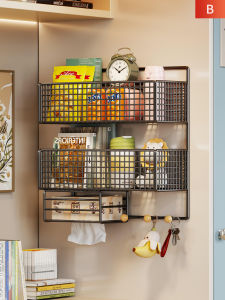 Wall Mounted Storage Shelf for Dorm Student