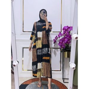 Daster Dewasa lengan 3/4 Rayon premium busui cod