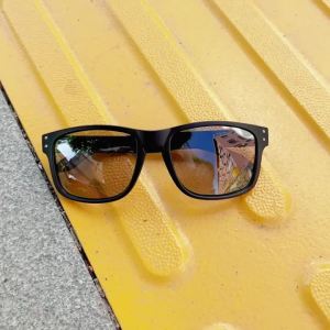 CRIXALIS Kính Mát Phân Cực Photochromic UV400 Vintage Gọng Đen Dành Cho Nam Và Nữ Câu Cá Ngoài Trời Nắng Bóng Chống Chói