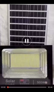 Đèn Pha Led Năng Lượng Mặt Trời 200W vỏ nhôm chống nước IP68 Bảo hành 2 năm đổi