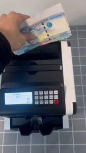 Automatic Money Bill Counter Machine Upgrade Verifiable new PH currency Multi Currency Money Cash Bill Counter Financial Equipment counting Machine with LED Display Money detector counting machine