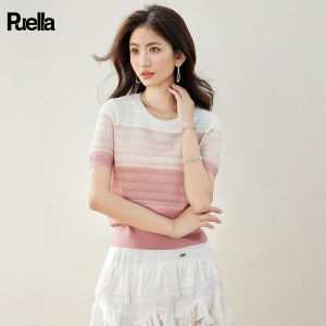 puella | Slimming Gradient Color Stylish Korean Style Knitted Top