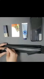 Tas Pinggang Olahraga Pria Dan Wanita Kapasitas Besar Untuk Olahraga Luar Ruangan