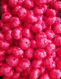 ตัวเปล่า ริบบิ้นโปรยทาน กลมจำ200 ชิ้น แพ็ค100ชิ้น แยกสีทอง 200 หน้า