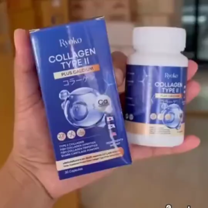 Ryoko Collagen Type II Plus Calcium – Bone Joint & Beauty Support Capsules