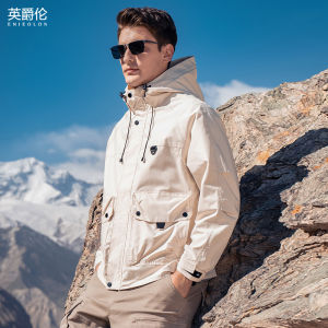 Enjeolon | Casual Hoodie Windproof Utility Style Outdoor Jacket