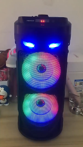 ZQS-4239 Bluetooth Penceramah Bass KTV Karaoke Speaker RGB Speaker LED Light Speakers With Mic Microphone Wireless LCD For TV Set