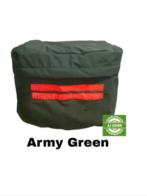 Top box cover waterproof with concealed zipper