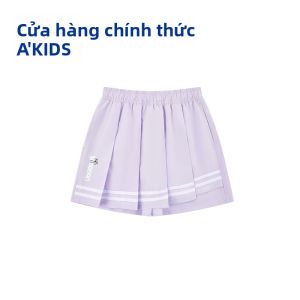 Qiaodan | Quần Short Thoáng Khí Hút Ẩm Cảm Giác Mát Lạnh cho Bé Gái