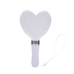 15 Colors LED Glow Sticks Heart Shaped Battery Powered Glow Sticks Wedding Birthday Party Celebration Fluorescent Concert