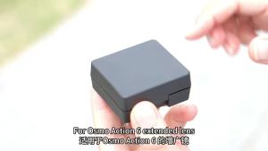 Action Camera 185 Degree Wide Angle Lens For DJI Action 6 Camera Shooting Angle FOV Boost Lens for DJI Action 6 Wide Angle Lens