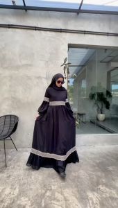 Abaya Hitam Turki & Pakaian Muslimah Eksotik