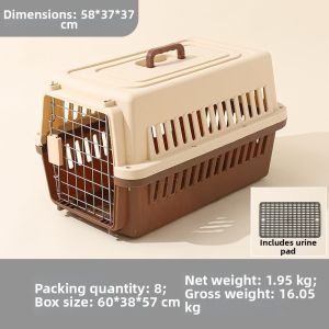 FUNNYDEER | Pet fence-style airline crate