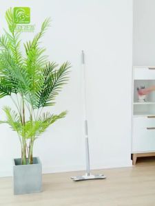 Alat Pel Pengepel Lantai Super Mop Peras Air Otomatis X Shape Ukuran 37 x 15 x130 Cm