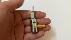 Kẹp van lốp xe hơi đầu búa cò sắt - đầu nối thay thế cho ống bơm bánh xe hơi ren vặn ngoài - BRN 8