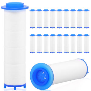 20Pcs Replacement Shower Filter Cartridge shower water filter Remove Chlorine/Fluoride/Hard Water for Most Hand Held Showerhead