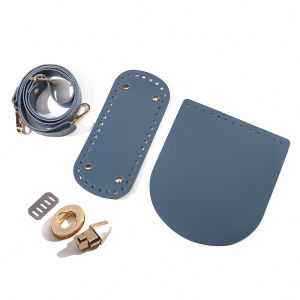 Leather Bag Strap Handmade Handbag Woven Set High Quality Bag Bottoms With Hardware Accessories For DIY Shoulder Handbag