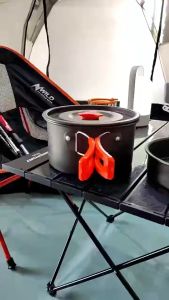 Nesting Camping 1 Set Alat Masak Camping Satu Set Lengkap Cooking Set Outdoor Alat Camping Piknik