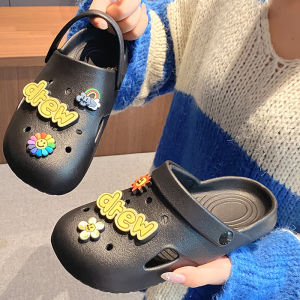 Womens Summer New Cartoon Pattern Breathable Flat Heel Outdoor Wear Nurse Girl Headed Sandals Slip-On Low Top EVA Shoes
