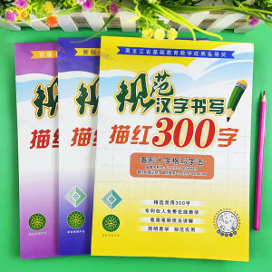 Sách Tập Viết Chữ Trung Quốc Cho Trẻ Em Từ Lớp 1 Đến Lớp 3 300 Từ Quyển Luyện Tập Viết Chữ Hán Theo Thứ Tự Nét Chính Quy