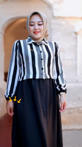 BELINDA MAXI GAMIS CRINKEL PREMIUM TERBARU 2025 // GAMIS BUSUI KOMBINASI // GAMIS KEKINIAN