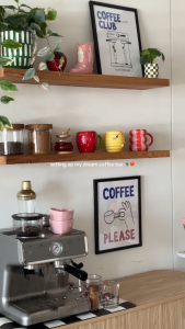 two (2) pcs wooden shelves with invisible support metal ready for installation