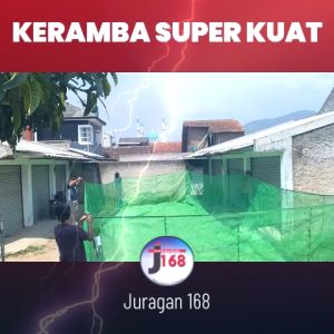 Keramba Super - Keramba Ikan Super Besar waring jaring kasa tinggi 25 meter siap pakai Awet Kuat dan tahan lama ukuran 8x4x25