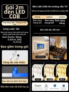 YUANMUXUAN | Dải Đèn LED Siêu Sáng 5V