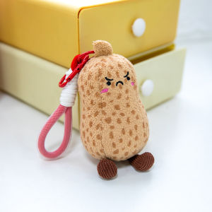 QIAOSHANG | Cute Creative Nut-Shaped Plush Charm