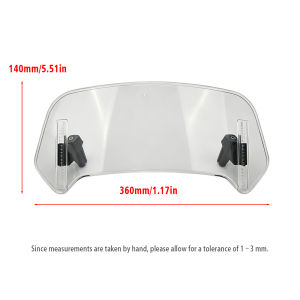 For Husqvarna Norden 901 Norden901/790 Adventure 1090 1190 adv Motorcycle Windshield Extension Adjustable Spoiler Deflector