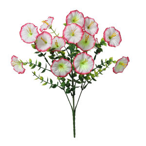 1/3Pcs Violet Artificial Flowers Bouquet 35CM Fake Flowers for Home Room Decor Garden Wedding Decoration Outdoor Flower Basket