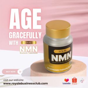 Royale NMN Nicotinamide Mononucleotide 30 capsules per bottle