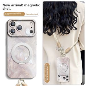 GGUU | Magsafe Magnetic iPhone 17 Pro Max Case With Strap Stand