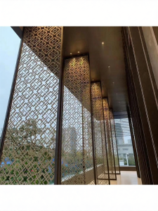 MOLORE | Stainless Steel Commercial Partition Screen for Design and Privacy