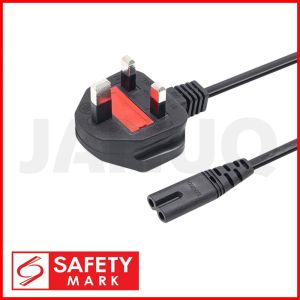Singapore Safety Mark Power Cable | C7 Figure 8 Infinity Symbol Mains Leads Adapters
