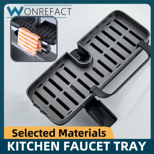 Kitchen Tray Kitchen Sink Faucet Rack Drain Shelf  Towel Faucet Soap Sponge Holder Storage Shelves