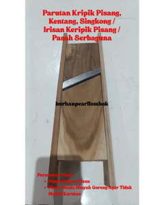 Parutan Keripik Singkong Bahan Kayu / Pemarut Ubi / Parutan Sriping