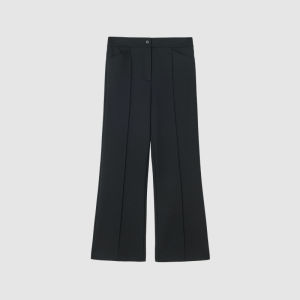 ICICLE | Thick Elastic Wool Flared Trousers