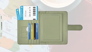 Premium Leather Passport Holder Covers Case Waterproof Rfid Blocking Travel Wallet Passport Holder