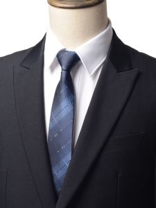 Khăn Quàng Cổ Có Khóa Kéo Màu Đen Xám Đỏ Kết Hôn Kiểu Dáng Hàn Quốc Dành Cho Nam Không Cần Buộc Sọc Phong Cách Công Sở Quà Tặng