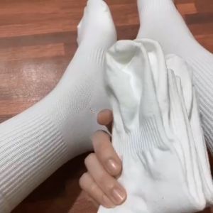 Tất vớ nam nữ cổ trung cao cotton mịn hàng dệt kim cao cấp ôm chân thoáng khí