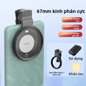 Jieyang | Kính lọc CPL & ND kẹp chống lóa HD cho nhiếp ảnh 52mm