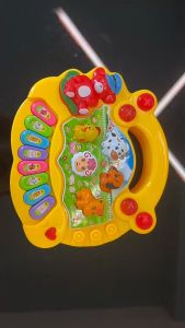 Jackjacktoys Mainan Edukasi Untuk Anak Balita Animal Farm Piano Lagu Berbunyi Lampu Musikal Perempuan Laki Laki